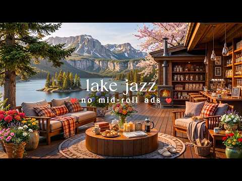 🌞 Sunny Lake Jazz (NO MID-ROLL ADS) – Relaxing Piano Ambience by the Water