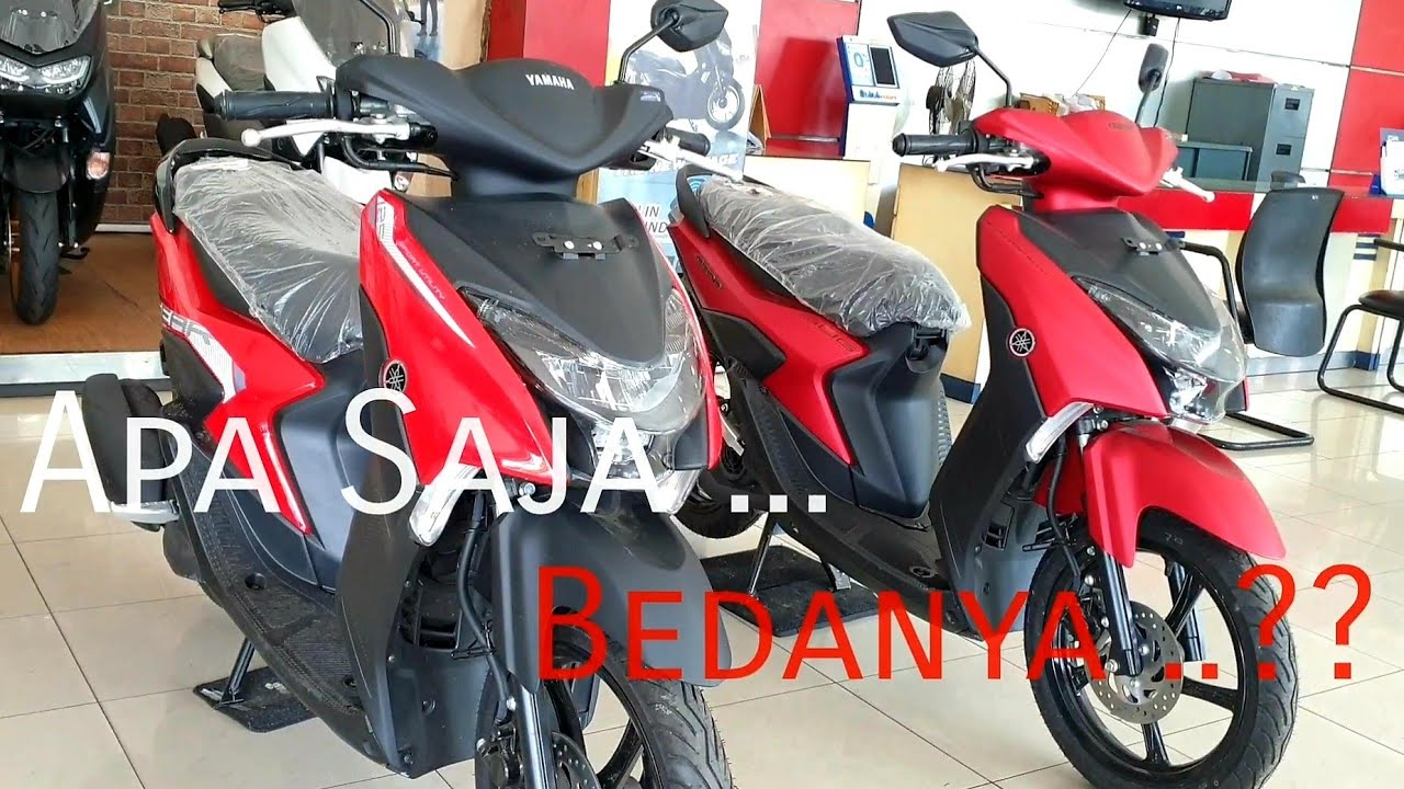 YAMAHA GeAR 125 Standart & GeAR 125 S Version Warna MERAH YouTube