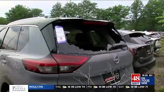 Huntsville-area Crimestoppers searching for person responsible for vandalizing Huntsville car dea...