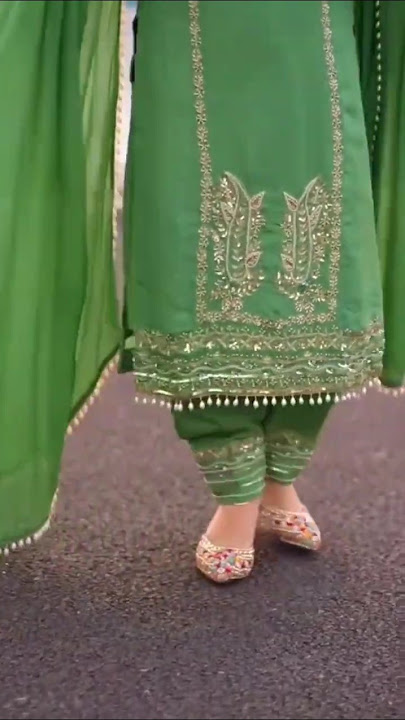 latest party wear punjabi suit #trending #fashion #ytshorts @rashmisotiya9280