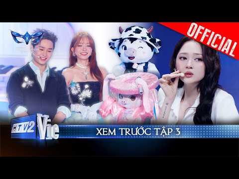 XEM TRƯỚC TẬP 3: Bích Phương Tăng Duy Tân mặc đồ đôi, Bảo Anh visual gây sốc | Ca Sĩ Mặt Nạ 2026