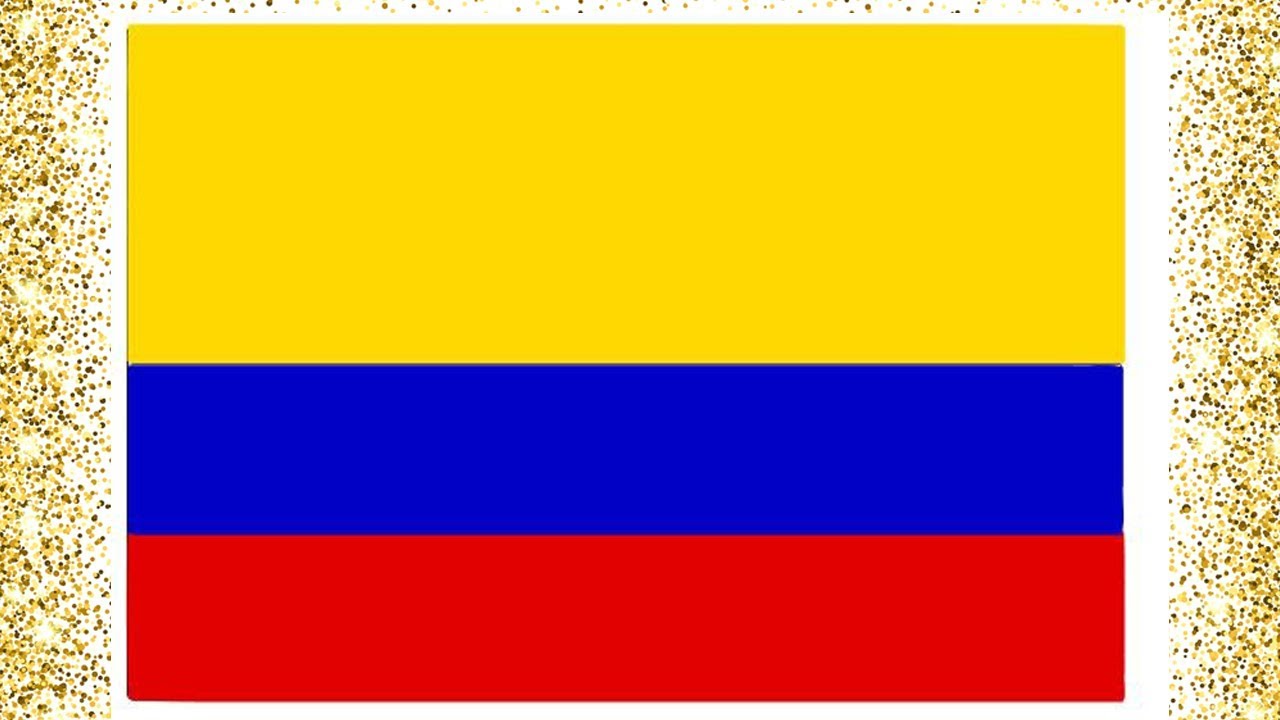 Download Colombia Flag Drawing and Coloring Page | Drawing Colors for Kids - YouTube