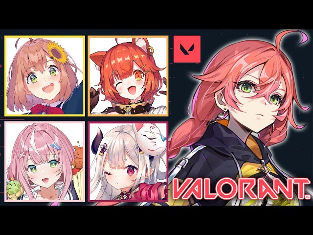 【VALORANT 】にじさんじ女子フルパ🌈【にじさんじ/獅子堂あかり】のサムネイル
