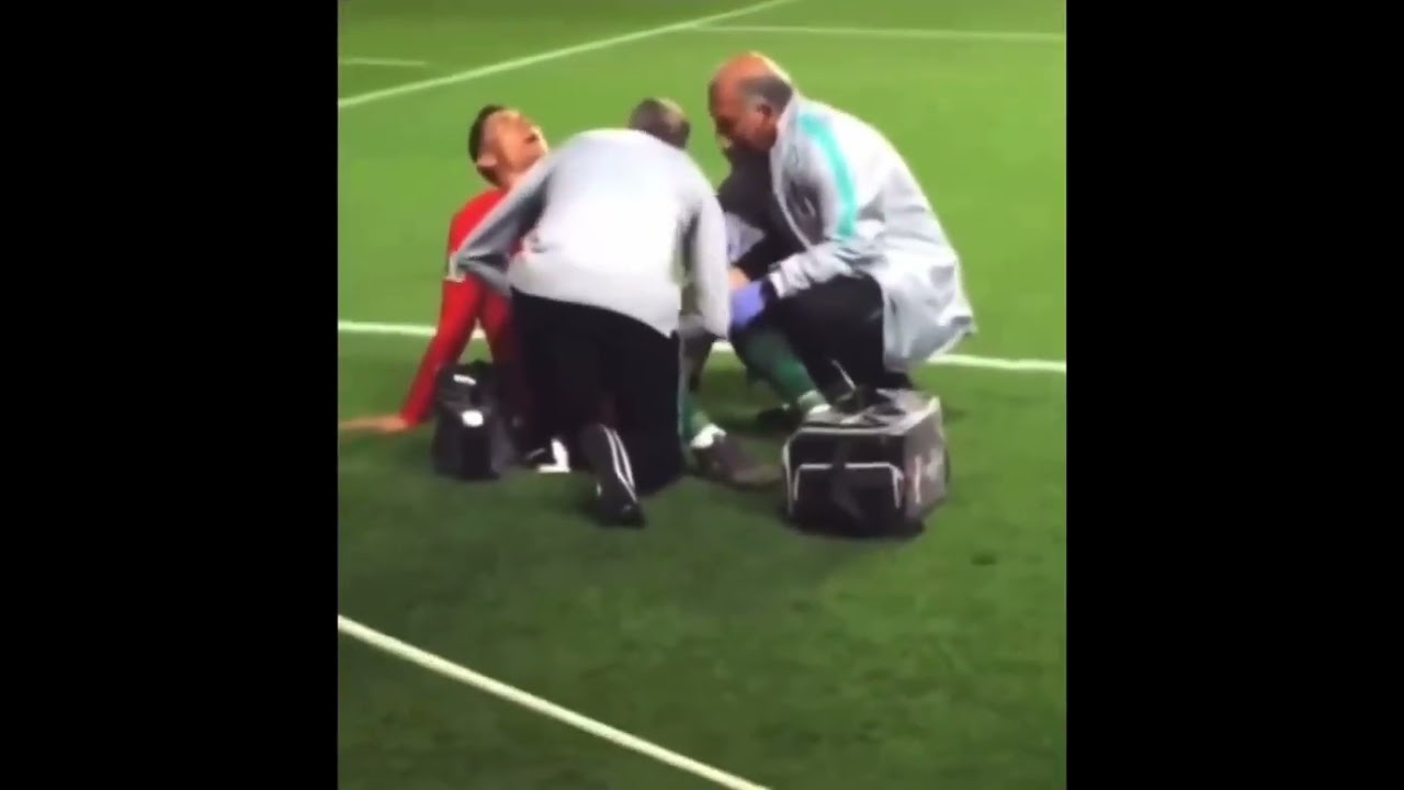 Christano Ronaldo feeling it... Portugal Czech  