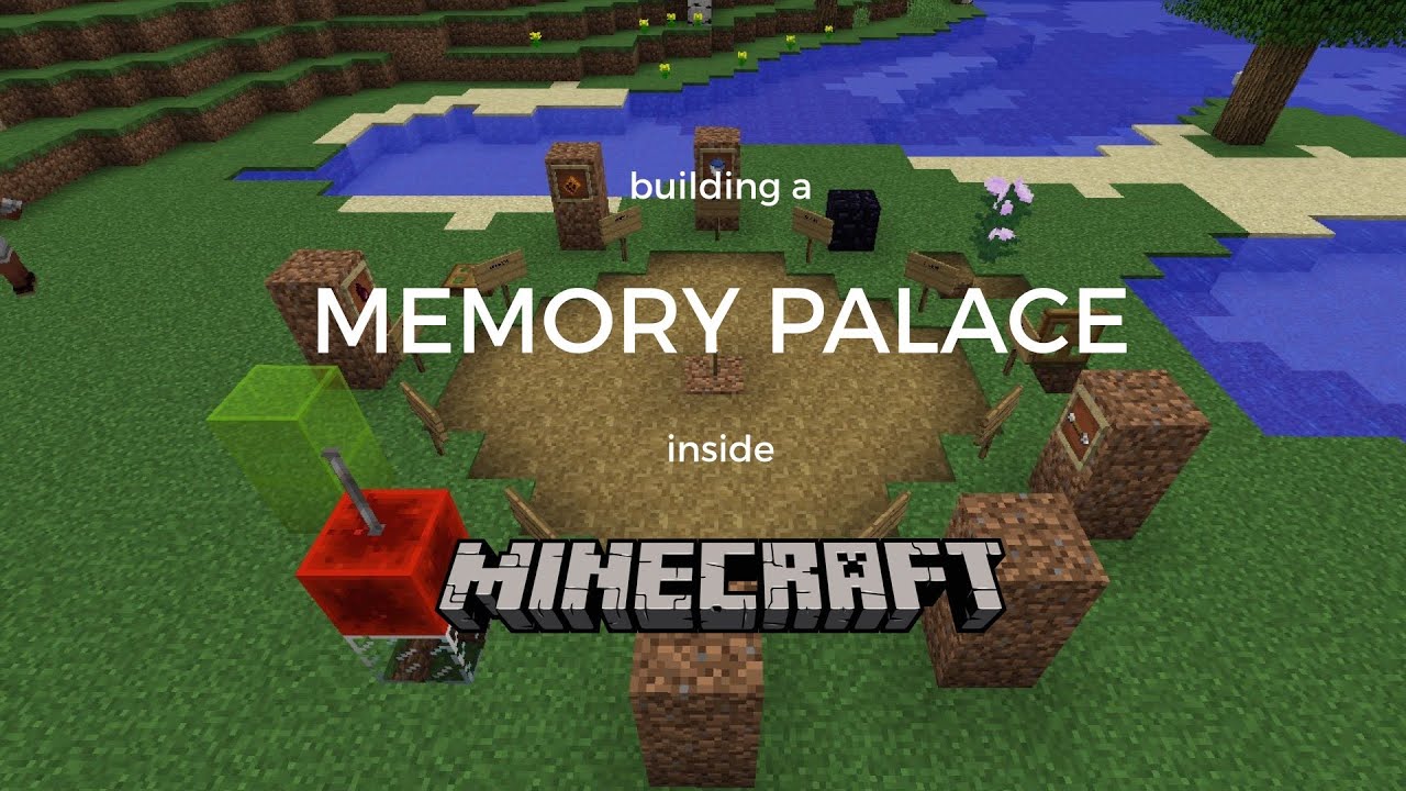 Building A Memory Palace Inside Minecraft Youtube