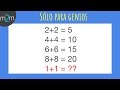 ✅ SÓLO para GENIOS #1 │ Acertijos