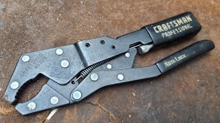 Craftsman Professional AutoLock "Self Adjusting Locking "Vise-Grip" Pliers Review