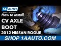 How to Replace Passenger CV Axle Inner Boot 07-13 Nissan Rogue