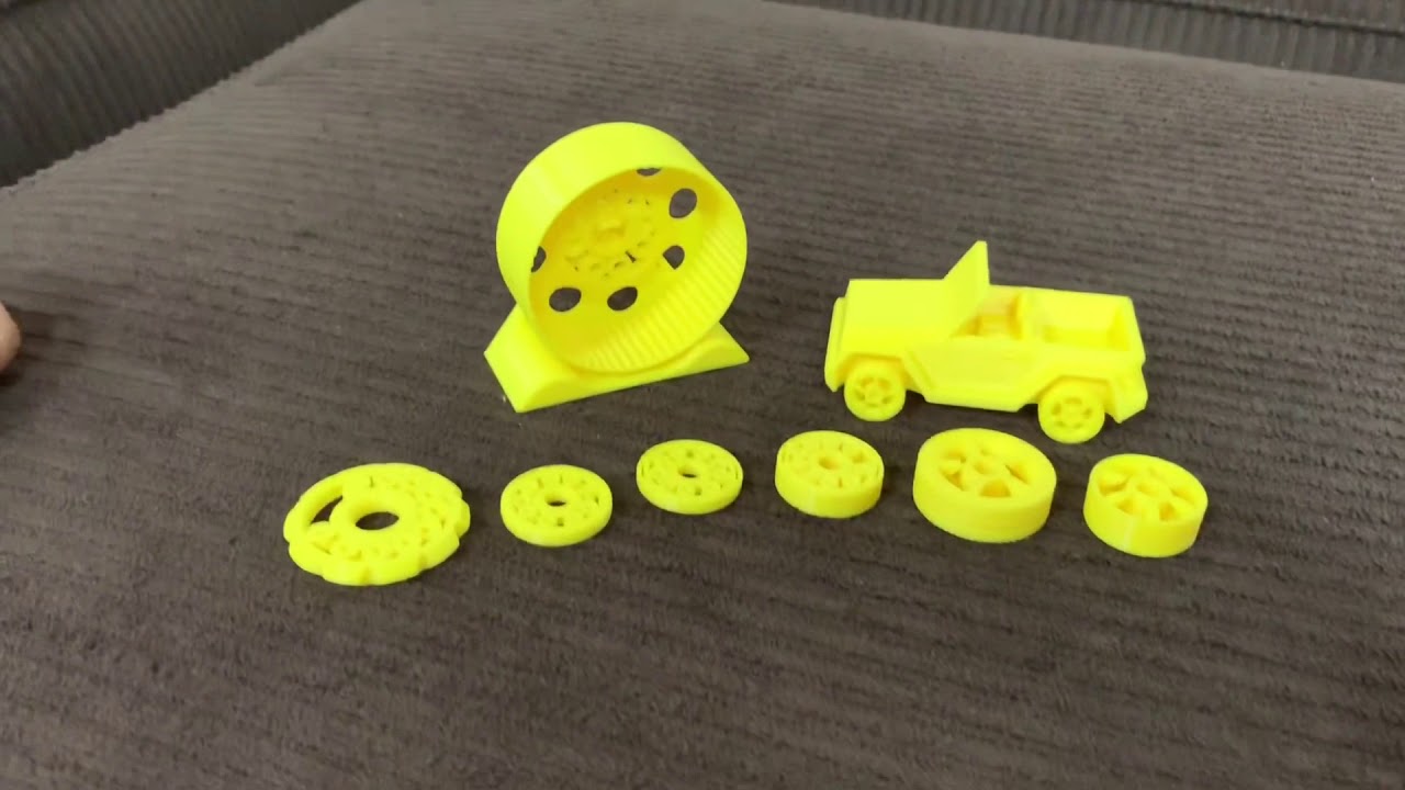 Fully 3D Printable (print in place) Bearings - YouTube