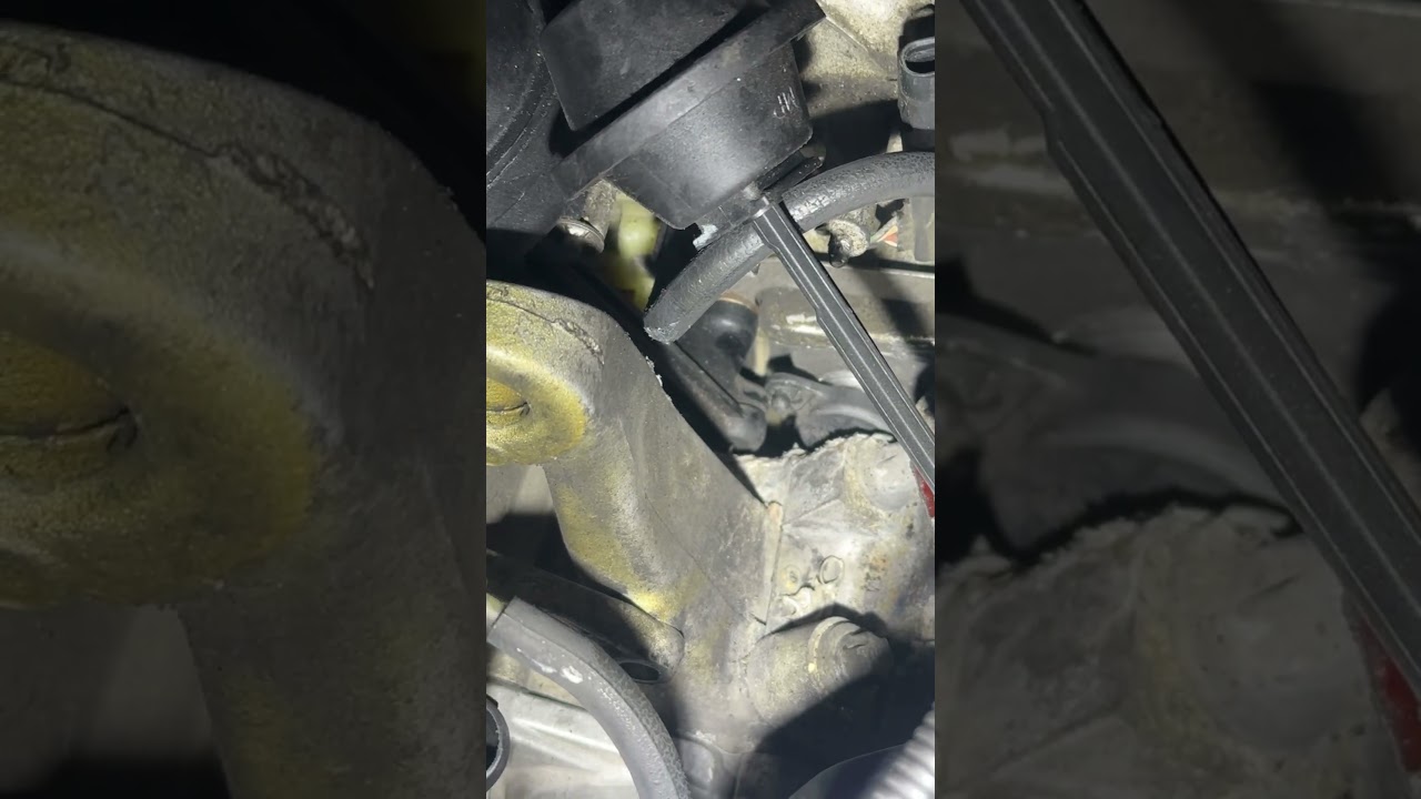 Подсос воздуха «Мерседес 3.5» 