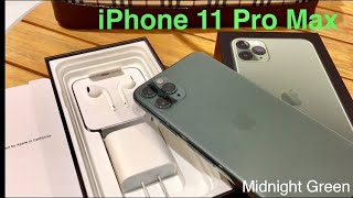 iPhone 11 Pro Max | Midnight Green Unboxing