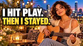 I Hit Play… Then I Stayed 🌙 Soft Female Vocals & Acoustic Guitar Playlist screenshot 3