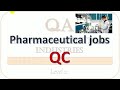 Pharmaceutical Jobs Quality control-طبيعة العمل في قسم رقابة الجودة