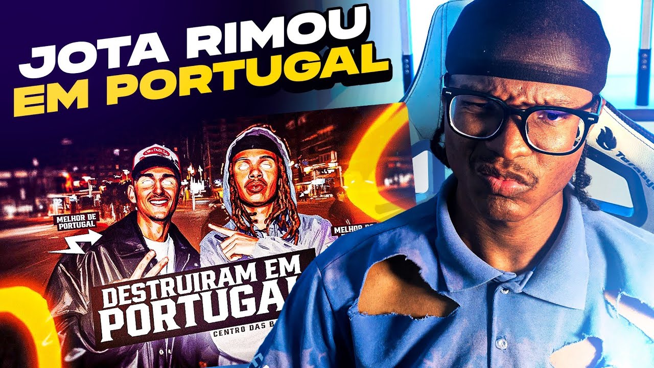 JOTAPÊ e SP DESTRUIRAM EM PORTUGAL! | React