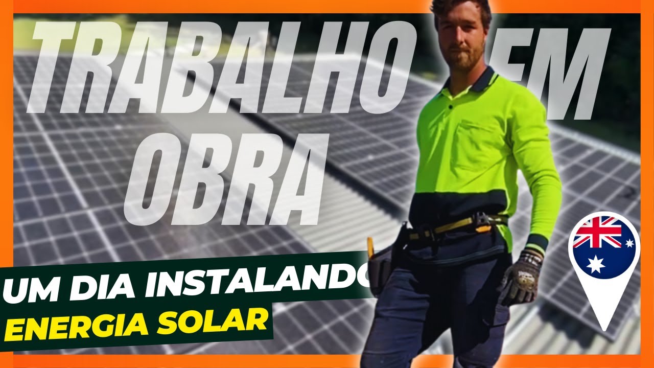 #32 Um dia Trabalhando com CONSTRUÇÃO na Austrália