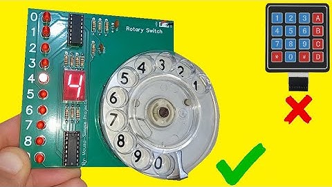 How to use Rotary Dial Pad instead of Keypad