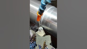 machining a long small shaft on Weipert lathe #asmr #machinist #manualmachinist #steady #rest #short