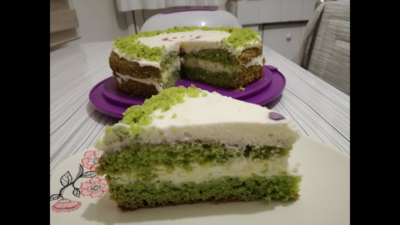 Ispanaklı Yaş Pasta Tarifi YouTube
