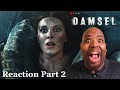 *Elodie Is The Mother Of Dragons!* First Time Watching Damsel Movie Reaction Part 2