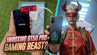 Infinix GT 50 Pro Unboxing 🤯 Device Review 🔥 | Best Andriod for Pubg Mobile?  | FalinStar Gaming