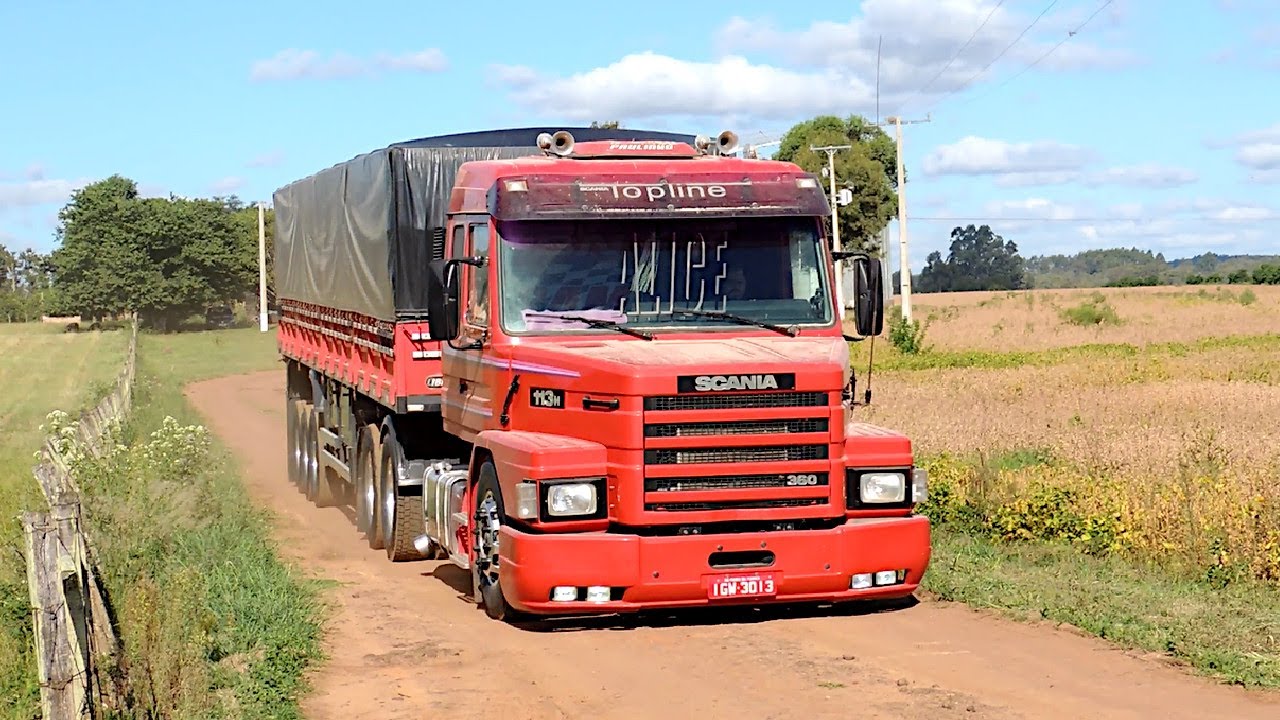 Vídeo incrível: Scania RC saindo da embalagem, sendo carregado e