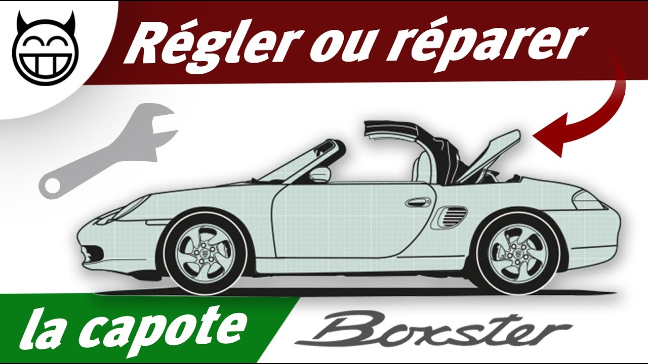 🛠 Soft top adjust and repair the frame - DIY Boxster 986 [English