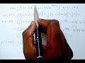 Inverse Discrete Fourier Transform IDFT Example Problem