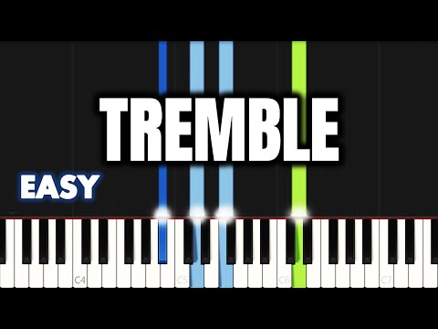 Tremble (EASY PIANO SHEET) - Amanda Cook