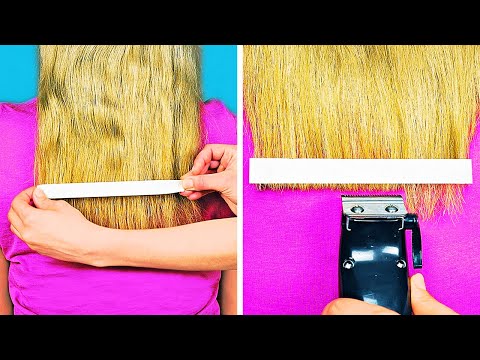 Video: 3 Möglichkeiten, Haare zu schneiden