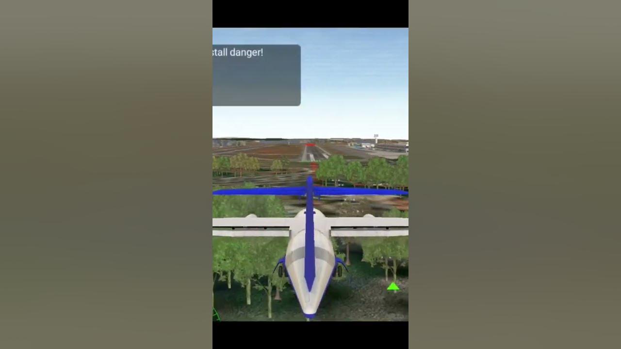 plane crash , flight simulator YouTube