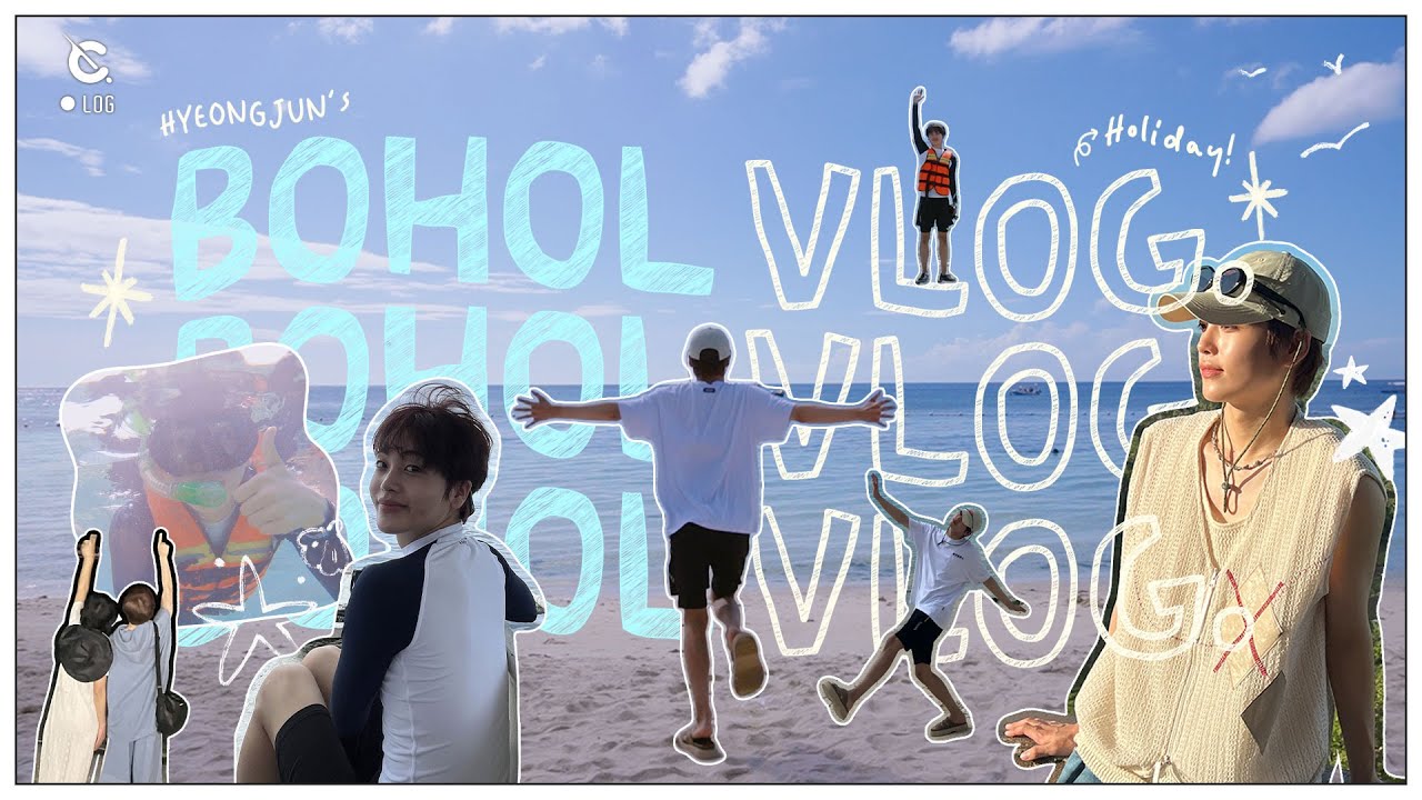 [C-LOG] 형준이의 휴가로그 #9 l ♡◟송형준 드디어 휴가◞♡ 송가네 보홀 여행🐢🪸🐠 (HJ's Holiday Vlog #9) l CRAVITY (크래비티)