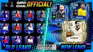 OFFICIAL!! NEW LIST of ALL UCL PLAYERS!!  FIFA MOBILE 22