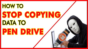 How to stop Copying DATA to Pen Drive / USB | Stop Copying Data to USB port devices