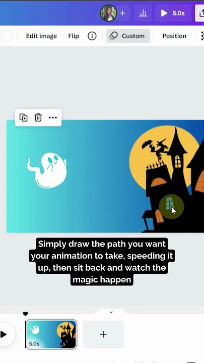Canva tutorial of Create an Animation