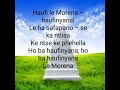 Haufi le Morena - Instrumental Hymn with lyrics (Nearer my God to Thee)
