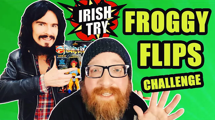 Irish People Try American FROGGY FLIPS Yard Sale C...