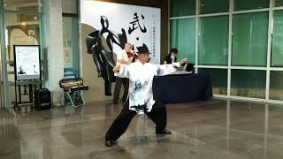 謝棟樑雕塑大師與國際級小提琴家Vladimir Klochko 跨世紀「音」緣際會-太極拳與小提琴的跨國&跨界融合 1120423