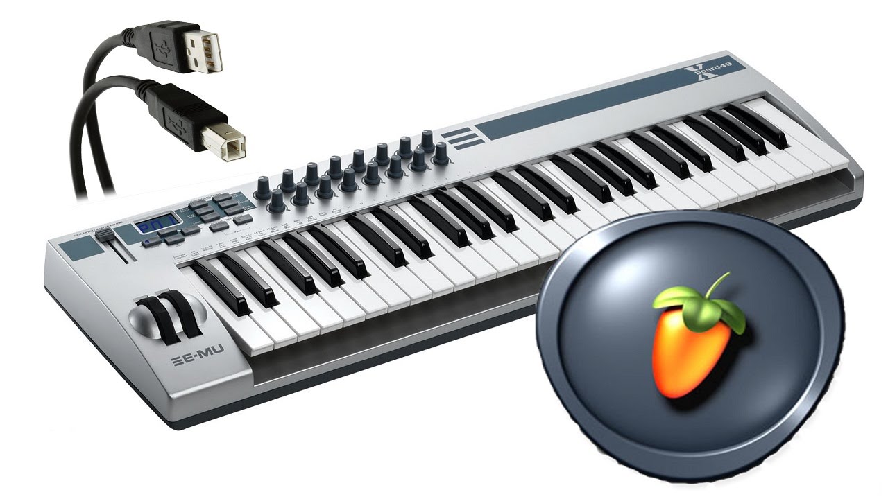 FL Studio: ¿Cómo conectar configurar piano/teclado o controlador USB? - YouTube