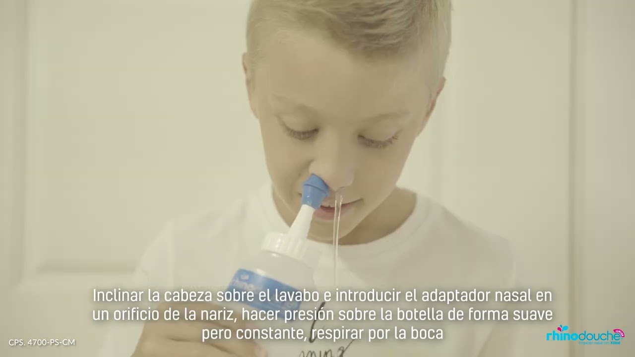 Modo de uso Rhinodouche Junior