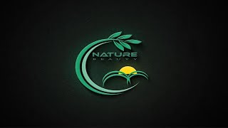 Natural Beauty Logo Design Tutorial in illustrator  | Logo Design full process