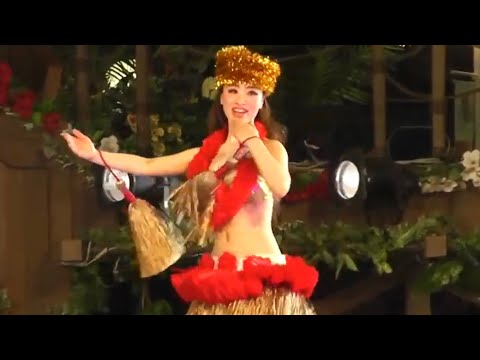 フラダンスタヒチアンダンス 4K]美女たちのタヒチアンダンス⑦/@オアシス21/fula