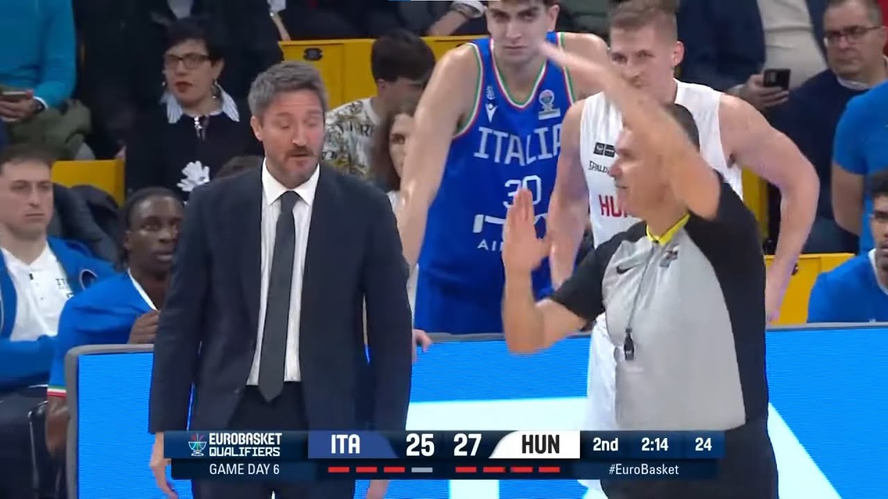 Technical Fouls - February 2025 - EUROBASKET 2025 Qualifiers.