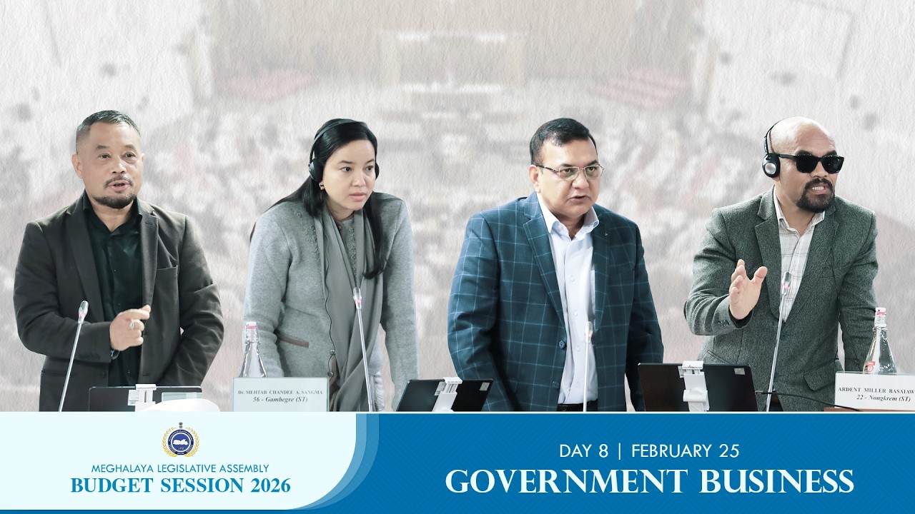LIVE: BUDGET SESSION 2026 | DAY-8 | GOVERNMENT BUSINESS