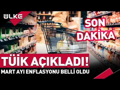 #SONDAKİKA #TÜİK Mart Ayı #Enflasyon Verilerini Açıkladı! #haber