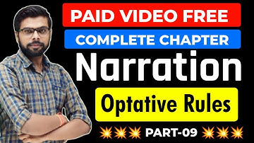 Narration In English Grammar | Direct Indirect | Imperative Rules With Let | PART-09