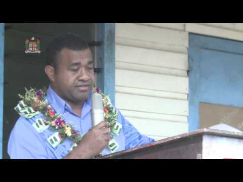 Acting Permanent Secretary in the Office of the Prime Minister launch of Ginger Distribution Center.