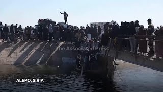 Cientos Huyen A Zonas Controladas Por El Gobierno En El Norte De Siria Ante Posible Ofensiva