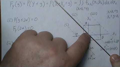 Transformations: Multivariate to Univariate CDF Technique