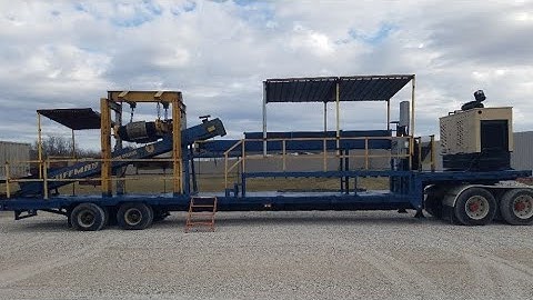 Tuffman Mini 3-Man Sort System Processing Material