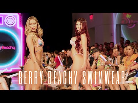 Cindy Prado and Isabella Buscemi in FULL action/ Miami Swim Week